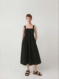 ICICLE | Cotton Polyester Chambray Dress