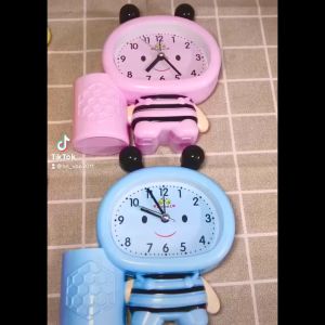 Đồng hồ báo thức hình con ong để bàn dễ thương