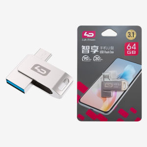 USB 3.1 Flash Drive 64GB Hai Đầu Cắm Cho Điện Thoại Di Động Và Máy Tính USB Type-C Hai Trong Một Ổ Đĩa Lưu Trữ Di Động