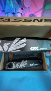 HASSNS GXP Crankset 170mm Mountain Bike 32/34/36/38T Narrow Wide Chainring MTB Hollowtech Crank arm Aluminum alloy crank With BB