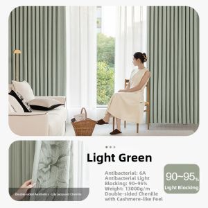 Mercury | Antibacterial UV Protection Light Blocking Curtains