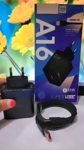 Charger OPP A16 80W Fast Charger Super VOOC Power Adapter