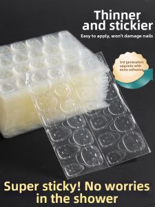 Transparent Strong Super Sticky Jelly Glue Nail Stickers