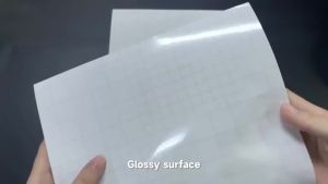20 Sheets A4 Size Self Adhesive Laminating Sheets - 8.3 X 11.7 Inch No Heat Laminate Sheets Clear Contact Paper Waterproof