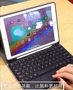 CASING KEYBOARD TRACKPAD HUAWEI MATEPAD PRO 10.8 BOOK COVER WIRELESS TOMBOL PERSEGI