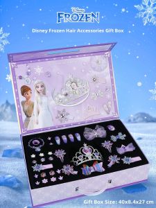 Princess Elsa Wedding Veil Girls Hairband Fairy Tale Magic Wand Headband Super Fairy Tassel Hairpin Cute Girl Ice Queen Accessory