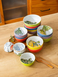 Japanese Style Ceramic Bowl for Meals and Soups