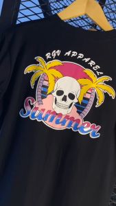 RGV APPAREL PRIA DAN WANITA SKULL SUMMER