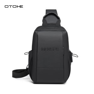 OTOHE Mens Chest Bag Cross Body Bag Travel Shoulder Bag Casual Men Chest Bag Men Fashion Shoulder Bag Waterproof Casual Sport Street Bag for College Student