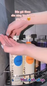 Bộ dầu gội xả Olexrs Hair Salon Collagen Argan Oil phục hồi tóc hư tổn giúp tóc chắc khỏe bóng mượt có tem