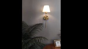 Đèn Treo Tường Đơn DT-2191 Đèn Cầu Thang Vải Trang Trí Phòng Ngủ Hành Lang Và Cầu Thang Nhà Hàng Shop Quán Cafe - Kèm BÓng ĐUI E27- Bảo Hành 1 Năm - CÓ VIDEO