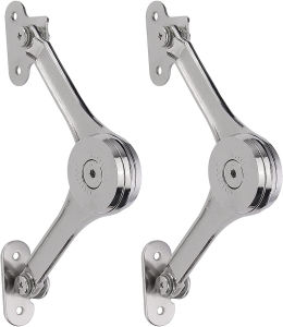 Bản Lề Nâng Đỡ Nắp Đóng Êm Giảm Chấn Cho Cửa Tủ Quần Áo Cửa Tủ Hợp Kim Kẽm Cơ Chế Gấp Gọn Mượt Mà