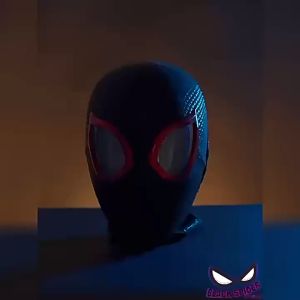 Wen Yi Authentic Spider Man Blinking Eyes Mask / Jaw Control Ring Control / LED Eye Kids Marvel Toys