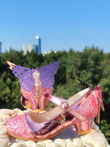 MENGBEIHUAN | Festival Performance Princess Shoes Golden