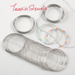 Handmade DIY Memory Steel Ring Wire Bracelet Necklace Ring Winding Material Accessories Fashion Jewelry Craft Supplies