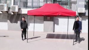 Waterproof Foldable Tent for Car Retractable Heavy Duty 3x3/3x4.5/3x6M Folding Canopy Adjustment Height (COMPLETE SET)Sunshade Garden Tent with Frame
