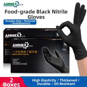 AMMEX | Food-Grade Nitrile Latex Disposable Gloves