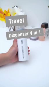Smart Botol Travel Traveling Bottle Set 4 In 1 Toiletries Kit Organizer Dispenser Sabun Shampo Lotion Gel Hand Sanitizer Portable Mini Praktis