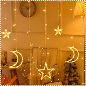 Decorative Light String Color Snap Star String Lights Long-lasting Cleaning and Durability