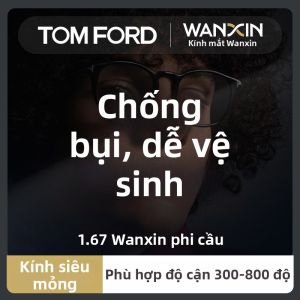 TOM FORD | Gọng Kính Cận Chống Ánh Sáng Xanh Dòng Mắt Cây Classic