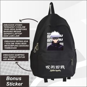Tas Sekolah Ransel Anime Jujutsu Kaisen Gojo Satoru Seri 4