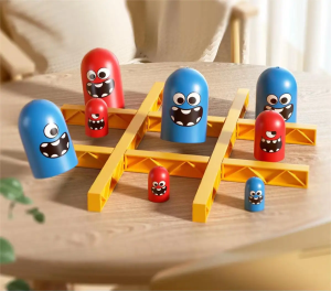 ✈️Fast Shipping✈️ Tic Tac Toe Big Eat Board Game Parent-Child Interative Table Fun Game Developing Intelligence Game