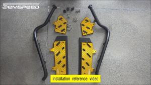 Motorcycle Front Footpegs Footrest Crash Guard Bumper Bar Anti Crash Protector For Honda ADV350 ADV 350 2022-2025