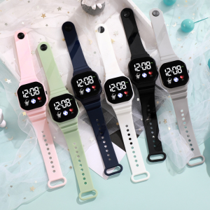 South Korean macaron color waterproof LED male and female student sports watch⚡PH deliveryIn stock⚡