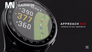 Garmin Approach S50 Advance GPS Golf Smartwatch with AMOLED Display and on-course features
