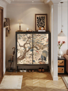 MEISD | Retro Antique Style Entrance Hallway Shoe Storage Cabinet