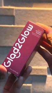 ❤️Ruby & Laura❤️Glad2Glow Peach Retinol Serum skin barrier Retinoid Memudarkan Garis Halus Memudarkan Kerutan Menghaluskan Kulit Wajah