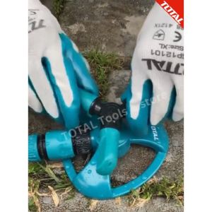 TOTAL(THPS23602)Plastic 3Arm Rotary Sprinkler Portable 360 degree rotating garden sprinkler/suitable with ¾″ garden hose