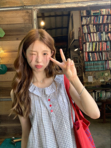 imimtuan | Áo Blouse Dễ Thương Ngọt Ngào Không Tay