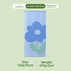 GRACE | Three-layer Cotton Bath Towel Absorbent Quick-drying Soft Durable