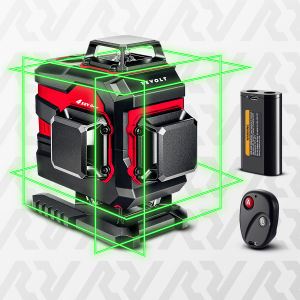 Máy Cân Bằng Laser Chuyên Nghiệp YEVOLT 16 Tia - Tia Xanh 520nm Có Khả Năng Hiển Thị Cao Chống Nước IP54 Chống Sốc Để Đo Chính Xác