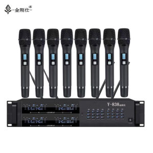 Wireless Handheld Microphone for Outdoor Stage Singing Performances Conferences University Campus Lapel Headset Handheld True Diversity