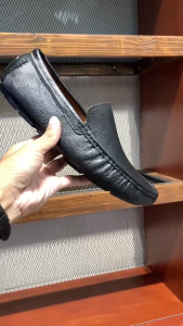 Giày Nam Da Bò Thật Chính Hãng MICHILUX Classic Moccasin CSMS0 Màu Nâu Bò