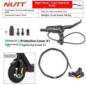 Nutt | Four Piston Oil Brake for e-Bike