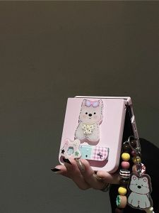 Foldable Screen Huawei PuraX Xiaomi MixFlip2 Phone Case Film Integrated Honor MagicV Moto Razr50zflip7 Womens Bracelet 60Ultra Rope W25