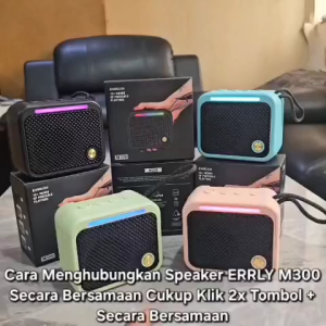 Speaker ERRLY M300 Marshall Portable Speker Bluetooth bass waterproof Battery Wireless Bluetooth