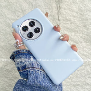 Yoonia Liquid Silicone Phone Case for OnePlus 12 Full Cover Protection Large Hole Camera Protector Simple Style Anti-Fall