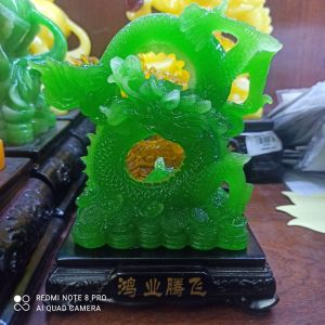 Tượng rồng nhã ngọc phun châu phong thủy