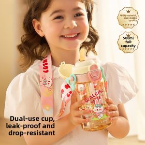 MINGLI | Childs Insulated Sippy Cup with Shoulder Strap