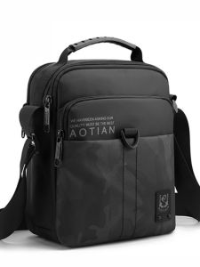 Túi Đeo Chéo Nam Oxford Vải Chống Thấm Nước Nhẹ Thường Ngày Túi Đeo Vai Đơn Túi Đựng Máy Tính 10 Inch Túi Đựng Đồ Dùng Cá Nhân