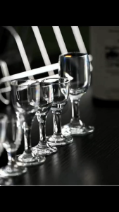 10ml Small Wine Glass White Wine Glass Transparent Glassware 6pcs/set