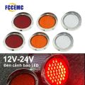 Vòng Có Mũ Trùm Đầu Bên Cột Mốc Đèn 12V-24V Phía Trước Phía Sau Thông Đèn Báo Cho Xe Tải Kéo Xe Buýt Xe Đa Năng Xe Phụ Kiện. 