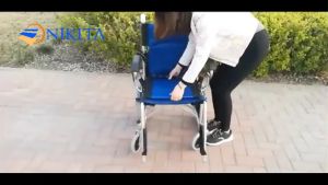 Xe lăn tay cơ bản giành cho người già người đang bị chấn thương khó khăn trong việc đi lại NIKITA S213-2