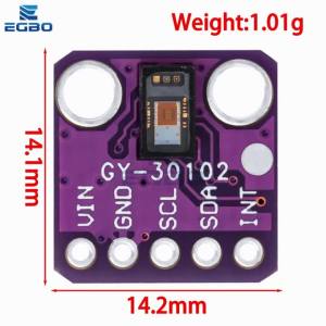 Mô-đun Cảm Biến Đo Nhịp Tim Và Nồng Độ Oxy Trong Máu EGBO GY- MAX30102 I2C 3V-5V IC Logic Cho Ứng Dụng Máy Tính Gói SMD