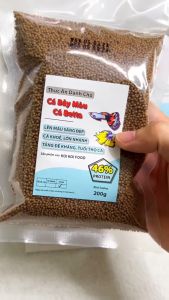 Cám Cá 7 Màu Cá Betta 46% Đạm KOI KOI FOOD - Thức Ăn Cho Cá 7 Màu Cá Betta Hàng Chất Lượng