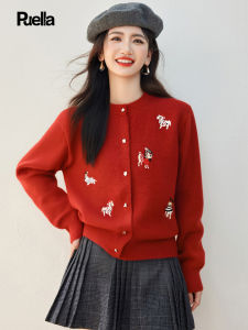 Puella | Cartoon Embroidery Design Sensitivity Sweater